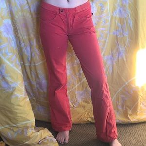 red pants